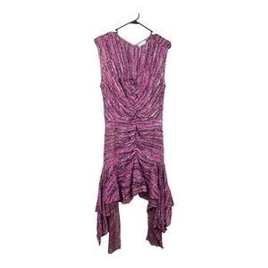 Aknvas Pink Topaz Tina Sequin Sleeveless Dress Size 12 $650